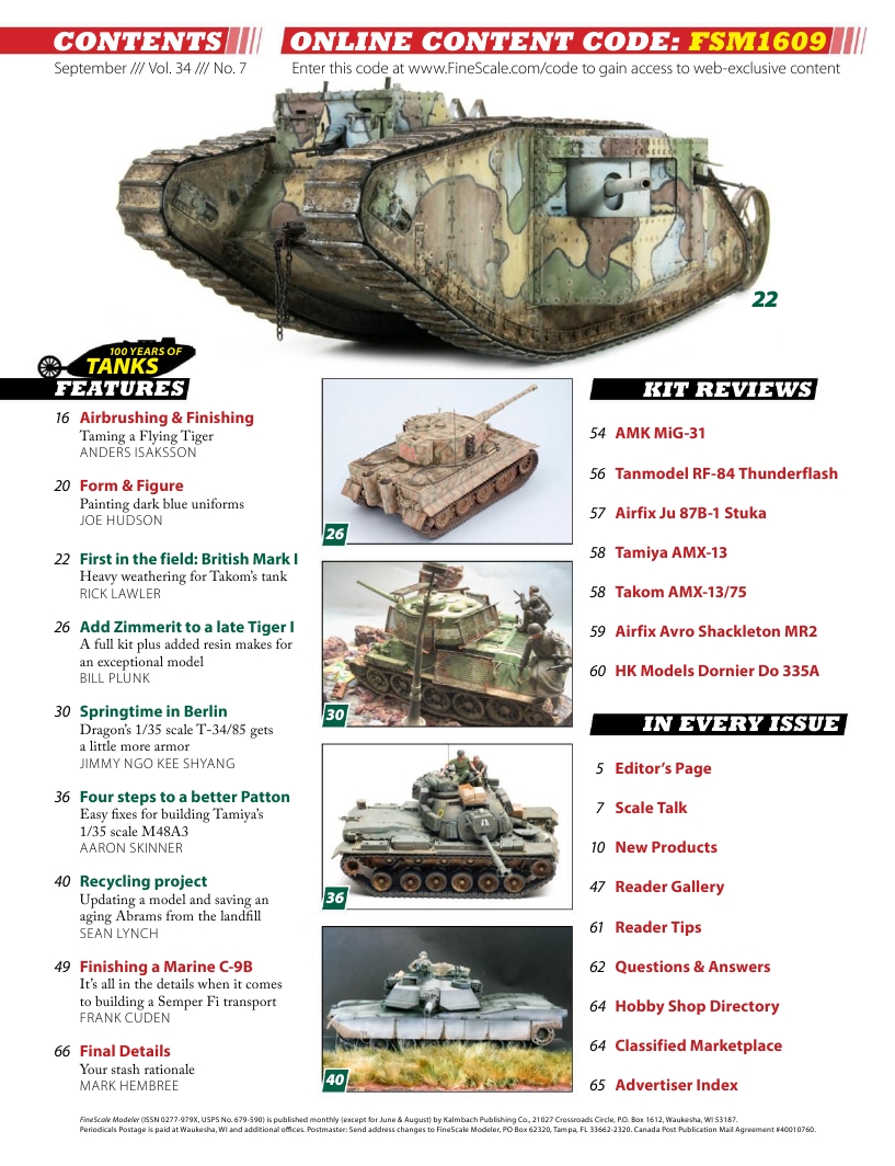 FineScale Modeler 2016-09 (Vol34-07)